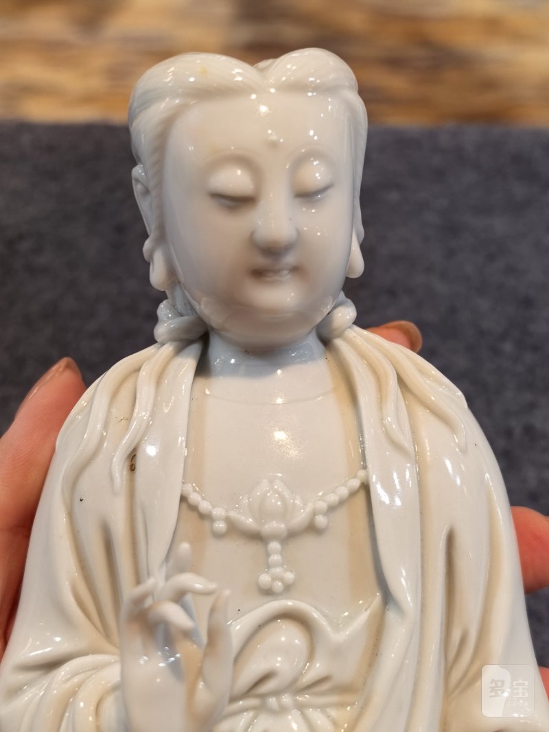 清 德化窑文殊菩萨 - 图11